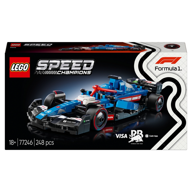 LEGO Speed Champions 77246 LEGO 77246 Speed Champions F1 Bolid Visa Cash App RB VCARB 01